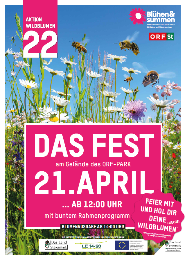 Plakat Frühlingsfest